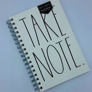 Rae Dunn Notebook - Take Note - NEW